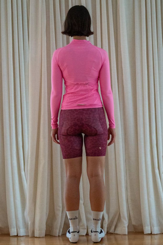 Long Sleeve Jersey in Mandevilla