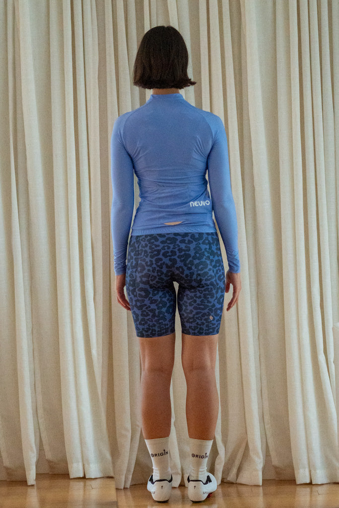 Long Sleeve Jersey in Periwinkle