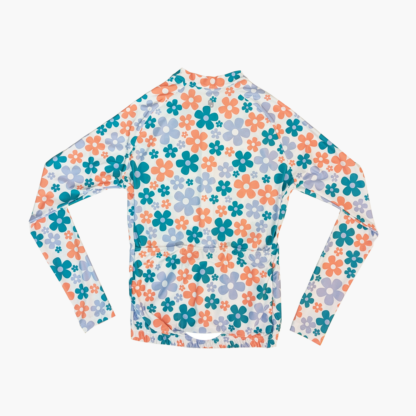 Long Sleeve Jersey in Sunset Flowers