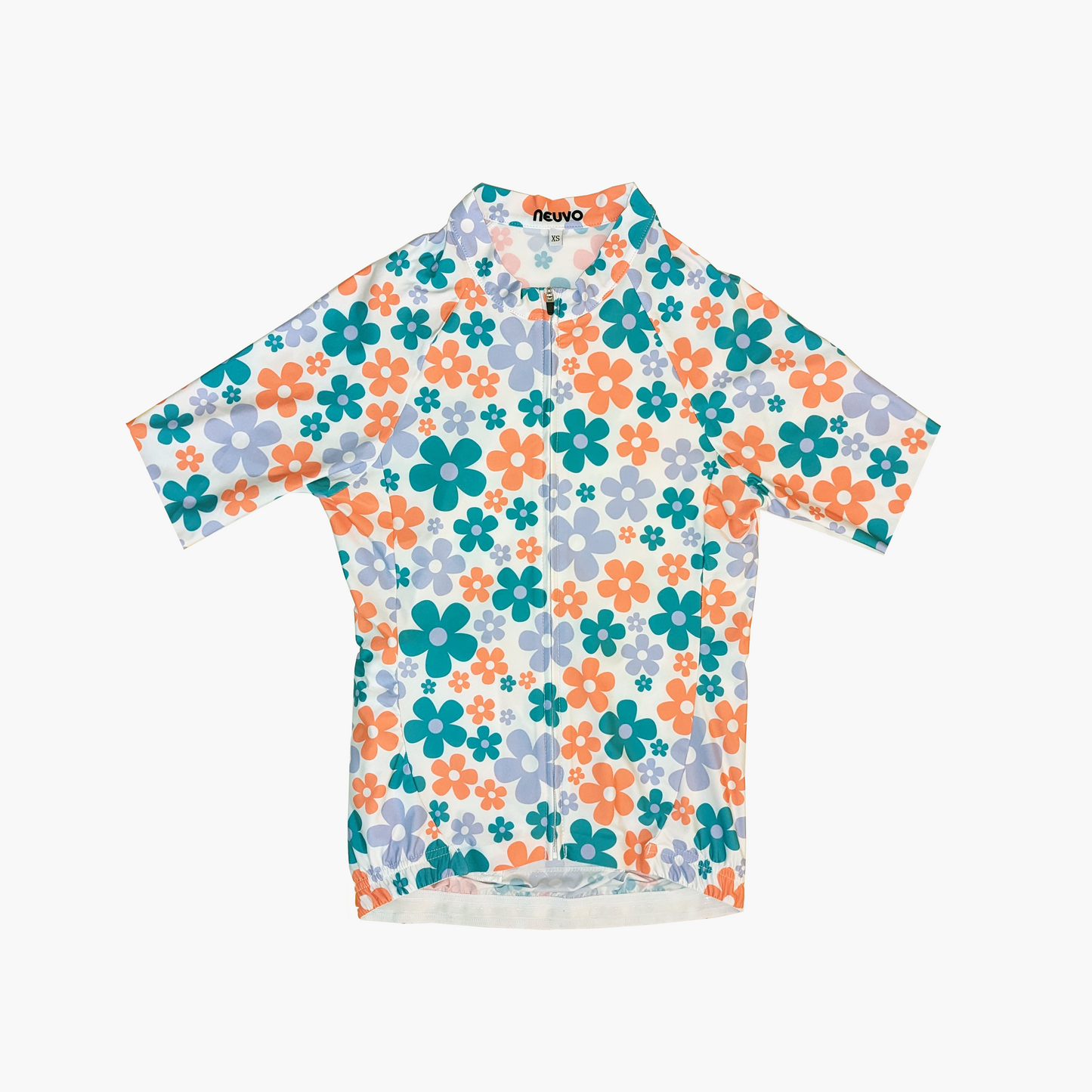 Short Sleeve Jersey in Sunset Flowers