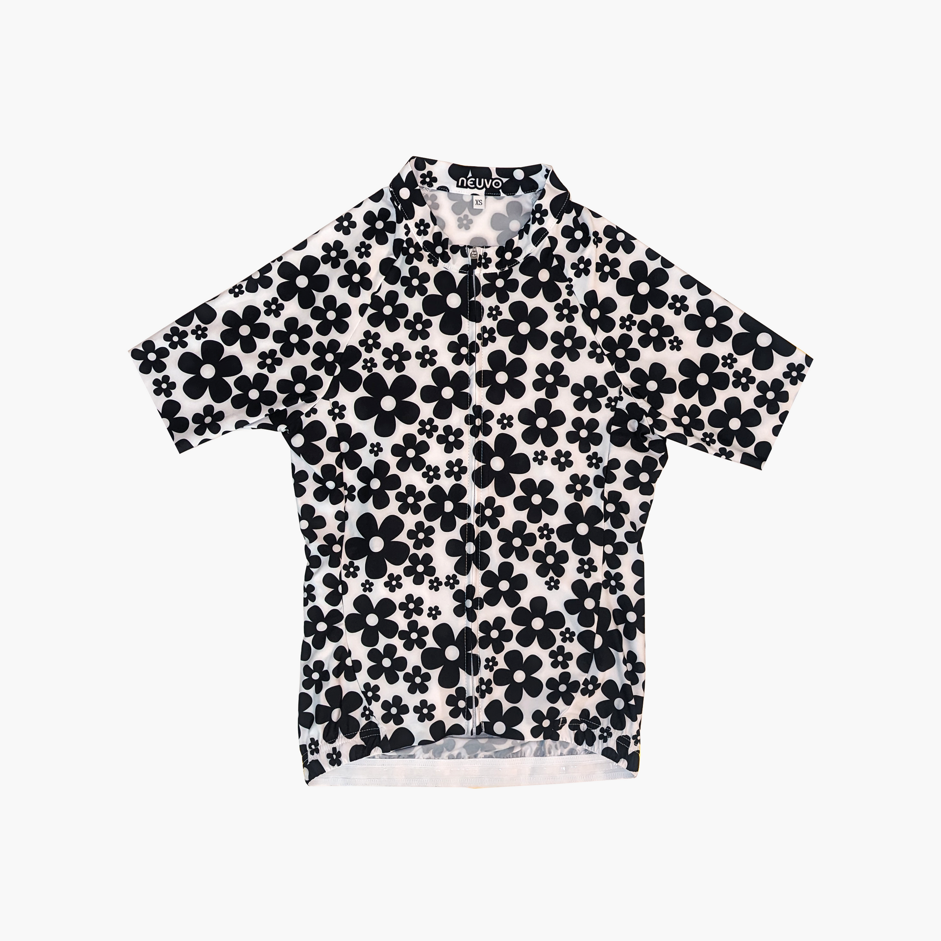 Short Sleeve Jersey in Newsprint Flowers – neuvo