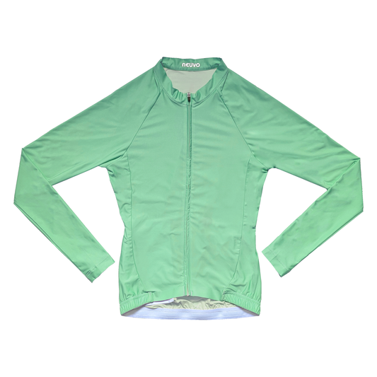 Long Sleeve Jersey in Mint